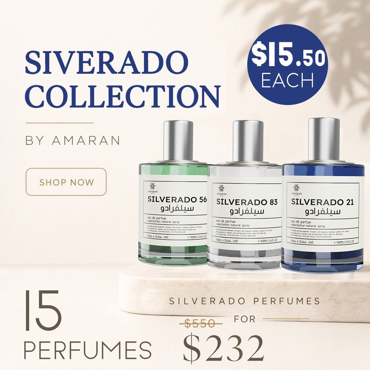 SIVERADO COLLECTION BY Amaran.